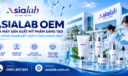 ASIALAB OEM NHÀ MÁY SẢN XUẤT MỸ PHẨM SÁNG TẠO | NƠI CÔNG NGHỆ KẾT HỢP CÙNG KHOA HỌC