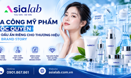 GIA CÔNG MỸ PHẨM ĐỘC QUYỀN TẠO DẤU ẤN RIÊNG CHO THƯƠNG HIỆU VỚI BRAND STORY