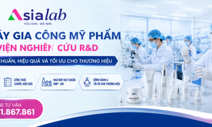 NHÀ MÁY GIA CÔNG MỸ PHẨM CÓ VIỆN NGHIÊN CỨU RD CÔNG THỨC CHUẨN CHẤT LƯỢNG
