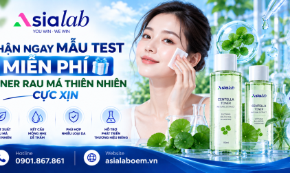 NHẬN NGAY MẪU TEST MIỄN PHÍ TONER RAU MÁ THIÊN NHIÊN KHOA HỌC CỰC XỊN